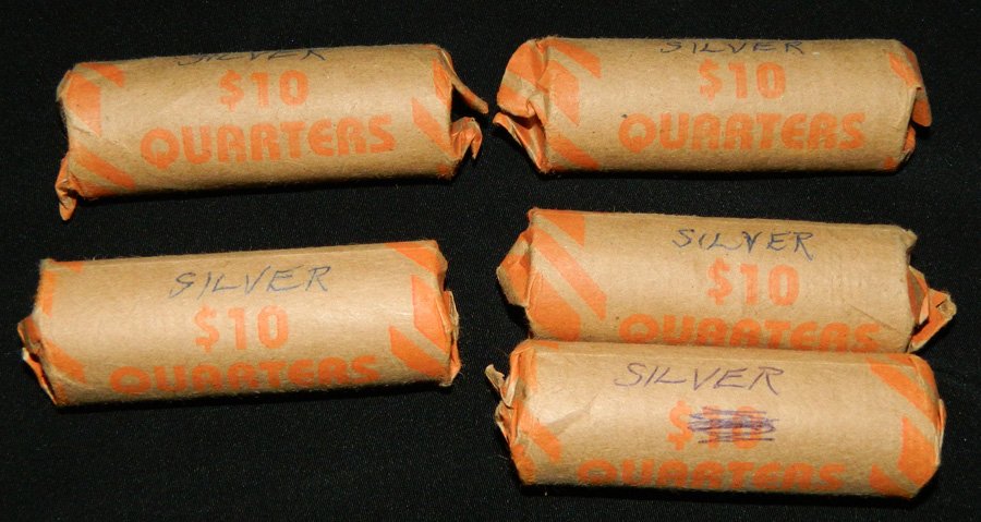 200  Washington Silver Quarters (1 of 1)