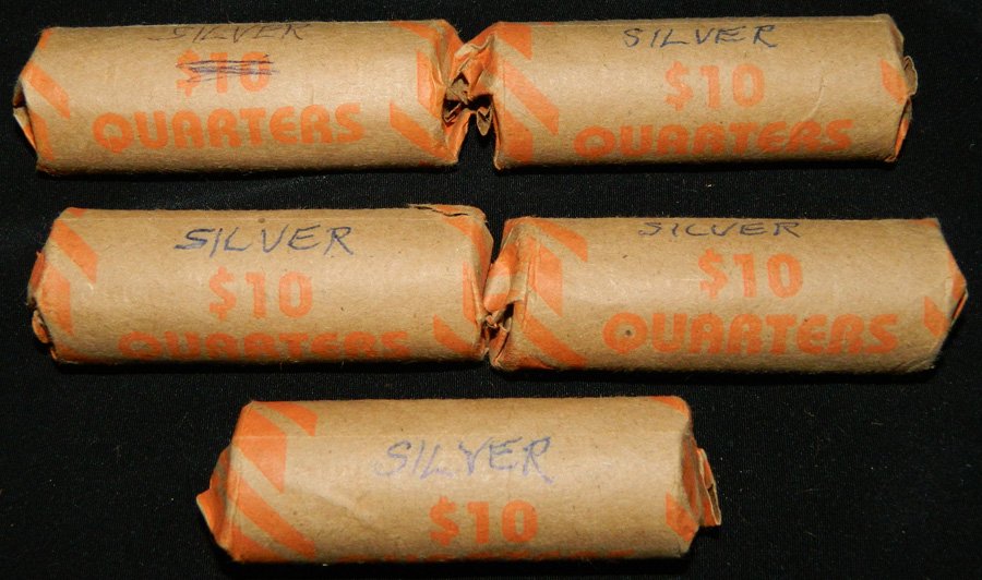 200  Washington Silver Quarters (1 of 1)
