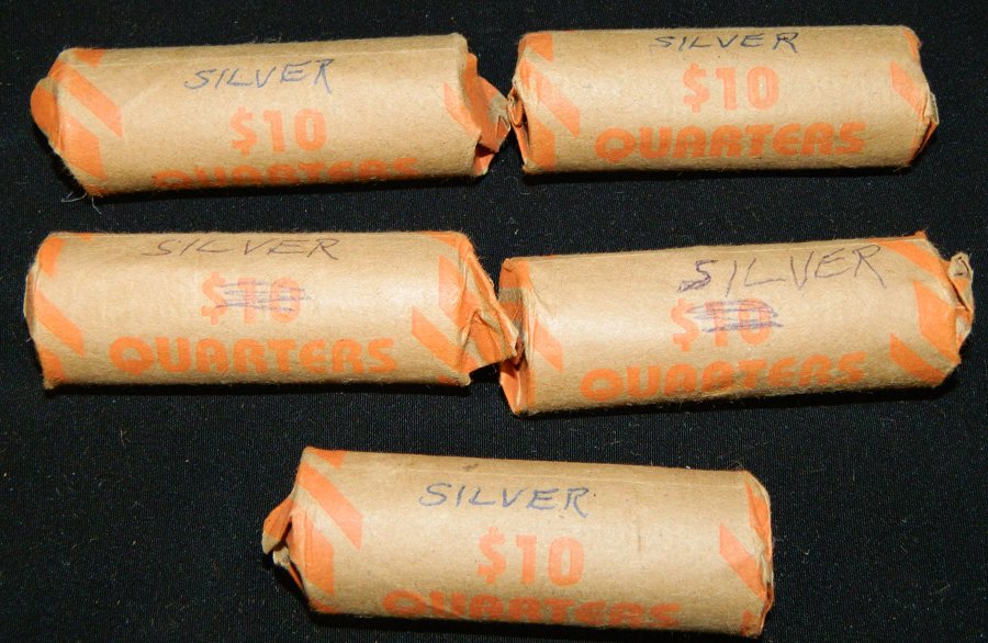 200  Washington Silver Quarters (1 of 1)