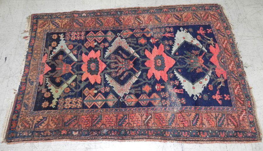 6'2" x 3'3" Antique Oriental rug. (1 of 2)