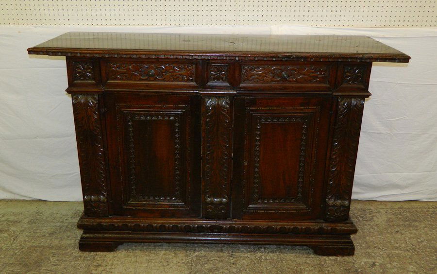 19th C. Italian Baroque sideboard (1 of 4)