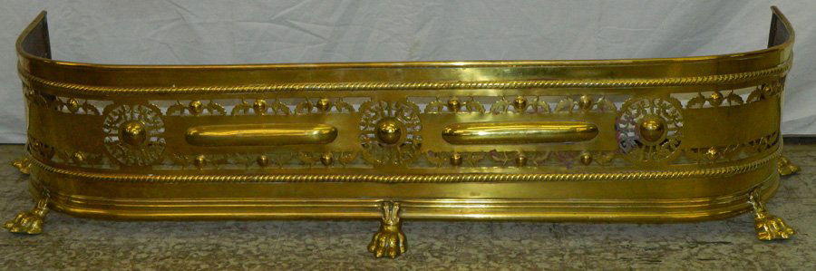 Large pierced fire fender. 49" long. (1 of 1)