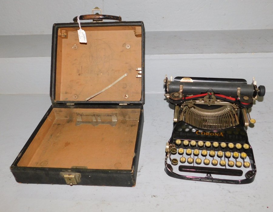 Very early Antique Corona typewriter (1 of 1)