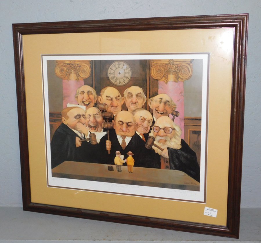 Pencil signed Charles Bragg artist proof (1 of 4)