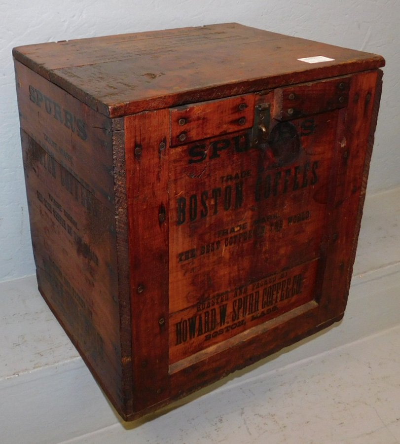 Spurrs of Boston coffee box. (1 of 1)