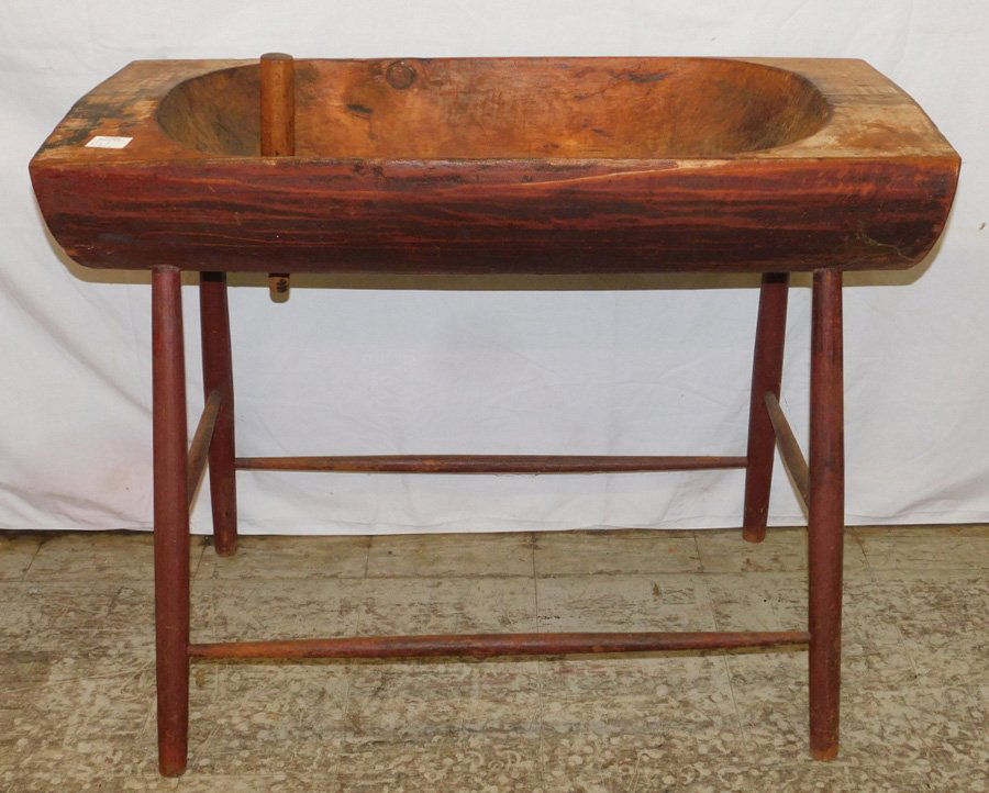 Large dough tray on stand. 16" x 33" x 28" tall. (1 of 1)