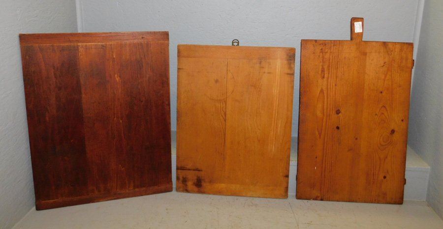 3 early dough boards. To 27" long. (1 of 1)