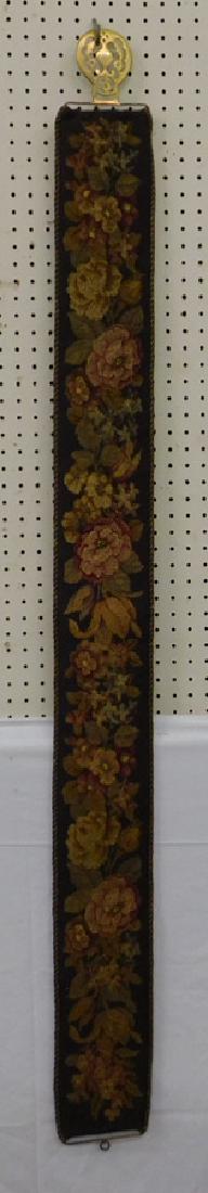 Needlework English Manor bell pull. 66" long. (1 of 4)