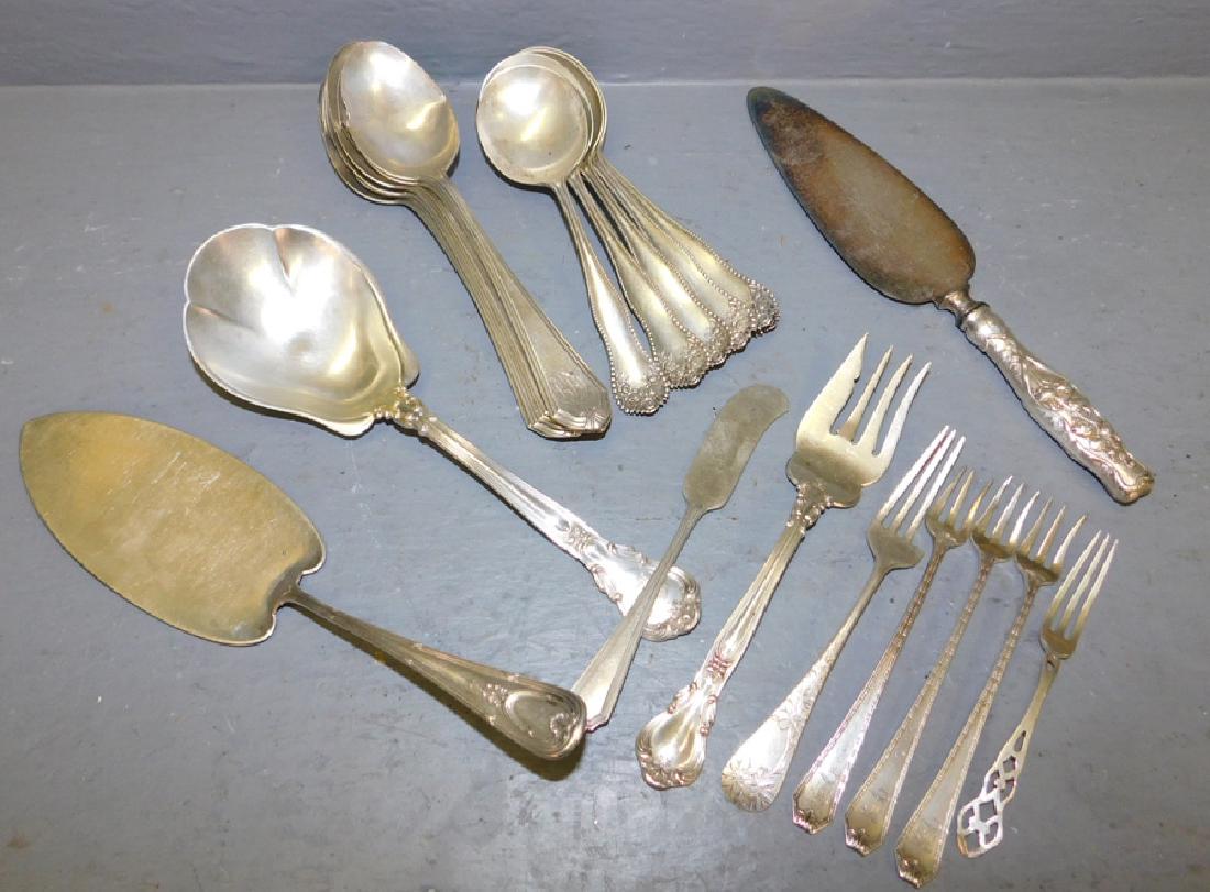22 pcs. sterling flatware.  28.165 t.o. (1 of 1)