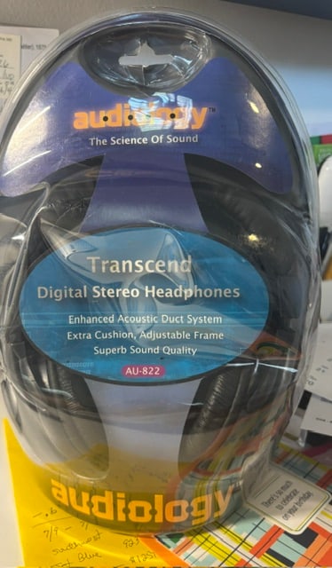 Audiology Digital Stereo Headphones: Brand new never open packageModel # AU-822
