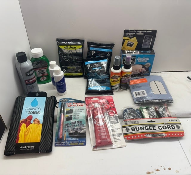 LOT of Assorted Home, Auto Items: All New unopened. Please see pictures for all items