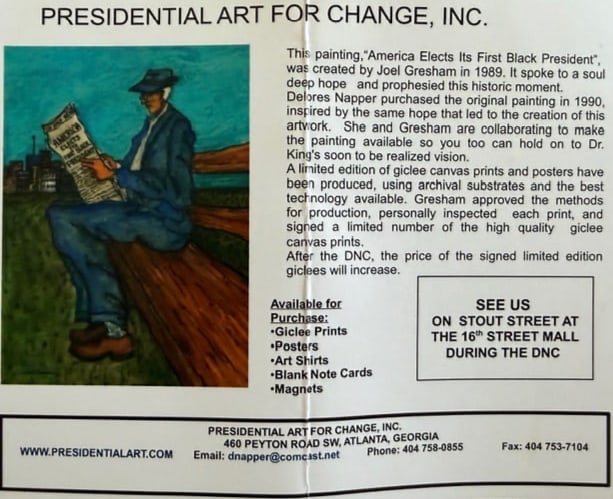 Joel Gresham "America Elects It's First Black President '89" - 3