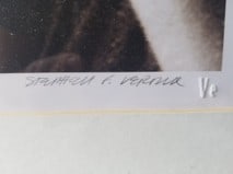 RARE black & white photo of Sylvester Stallone & Richard Gere - (Signed & numbered 1/20) - 3