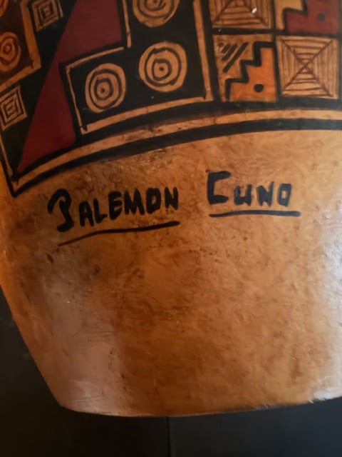 Pre Columbian Style, Terracotta Peruvian pottery - 2