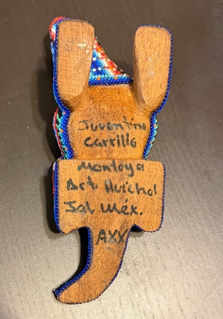 Huichol Beaded Lizard - 2