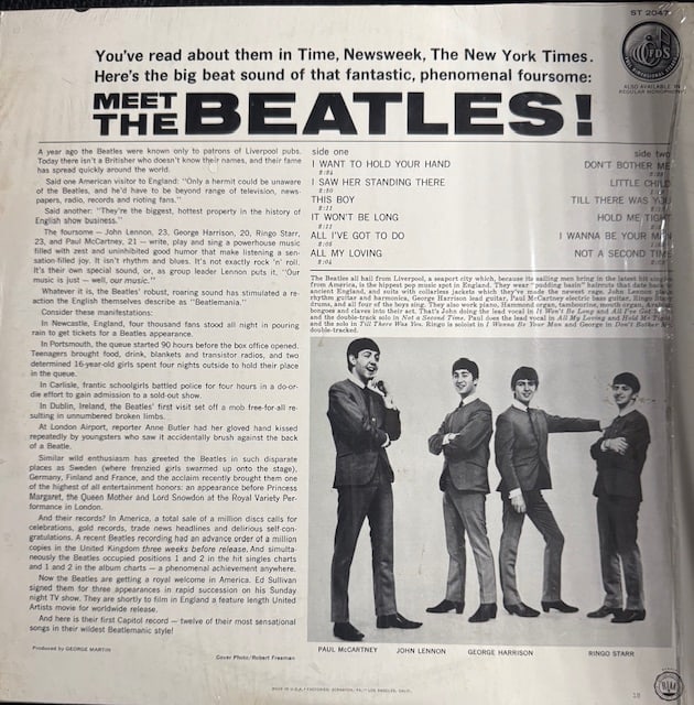 Meet The Beatles! Album - 2