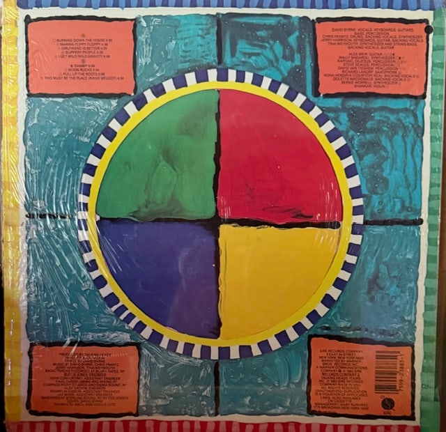 Talking Heads 'Speaking in Tongues' Album - 2