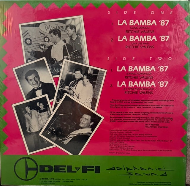 La Bamba '87' by The Immortal 'Ritchie Valens - 2
