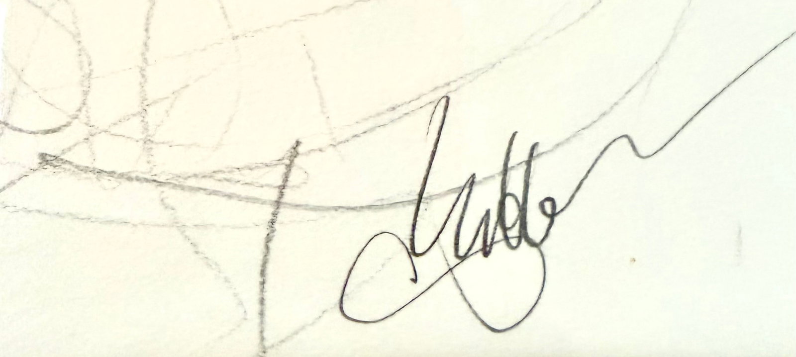 Charles Bibbs "Untitled" (Original, pencil drawing) - 2