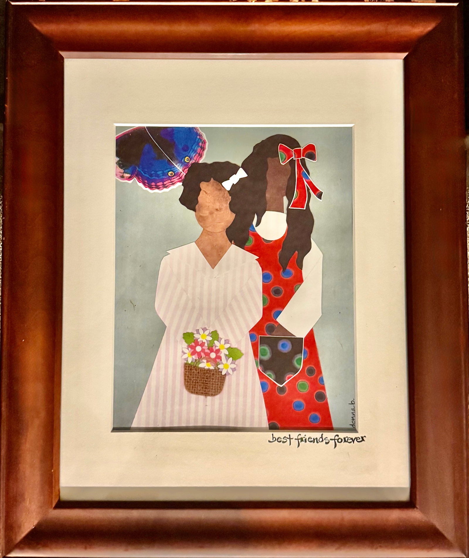 "Best Friends Forever" Lithograph by donna b. (1 of 3)