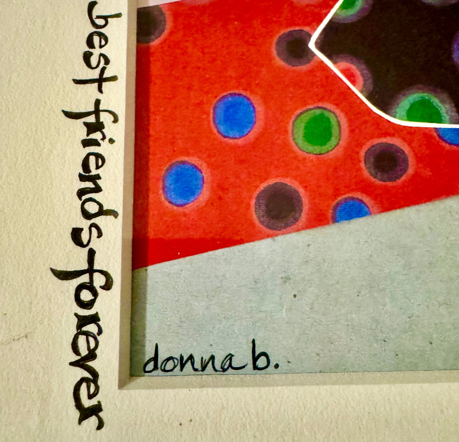 "Best Friends Forever" Lithograph by donna b. - 2