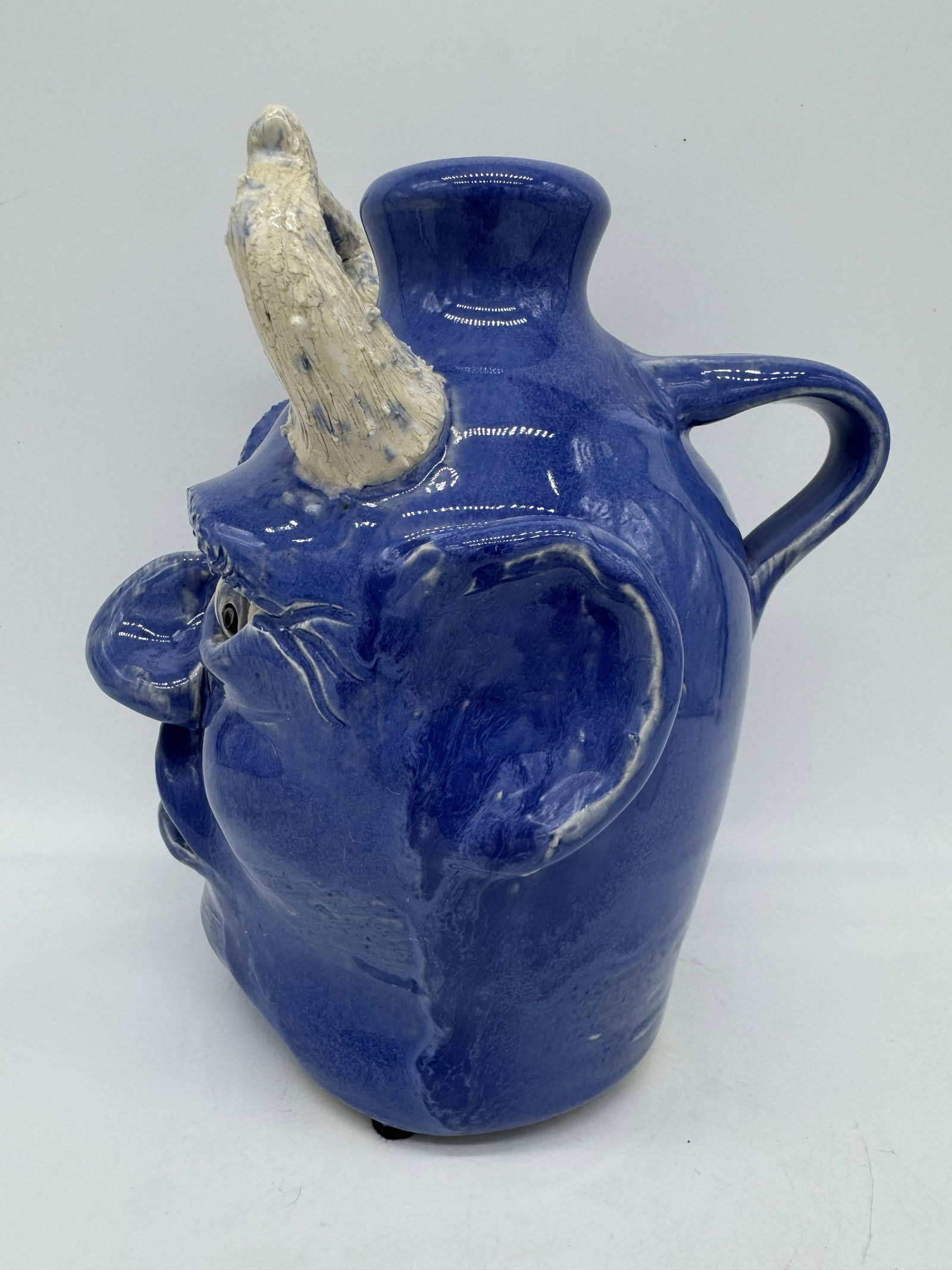 Eric Hewell Devil Face Jug - 2