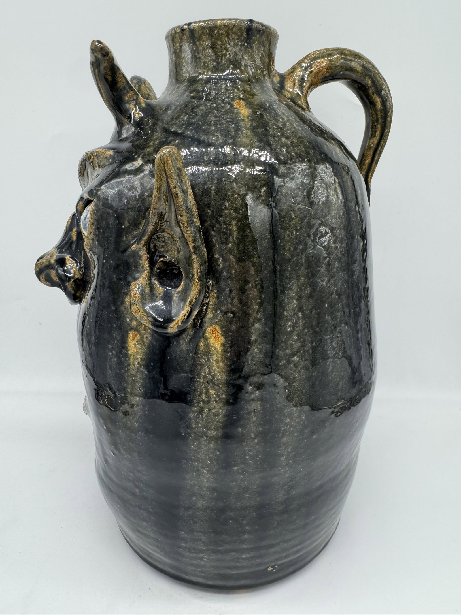 David Meaders Devil Face Jug - 2