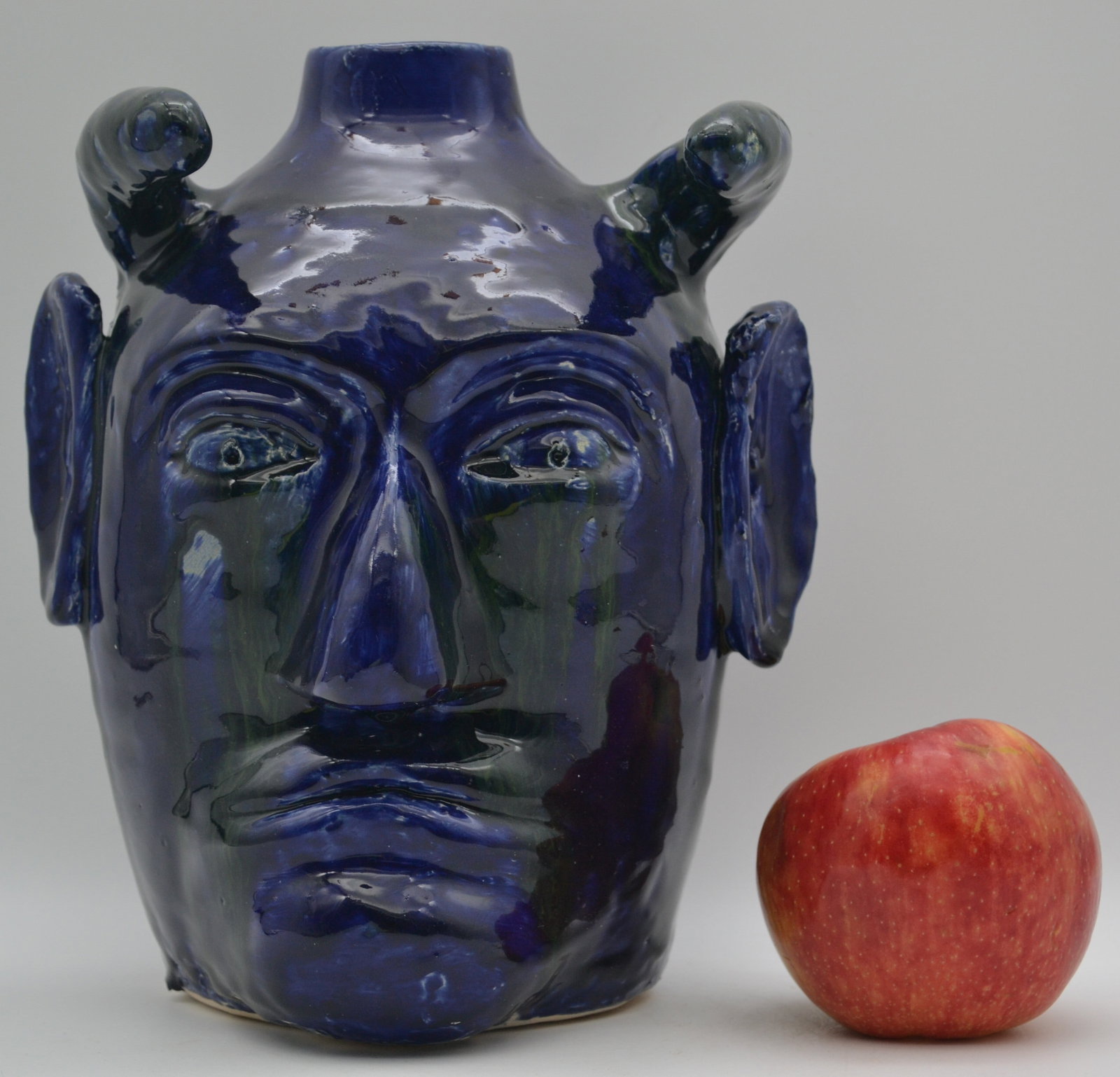 Extremely Rare Edwin Meaders Devil Face Jug (1 of 9)