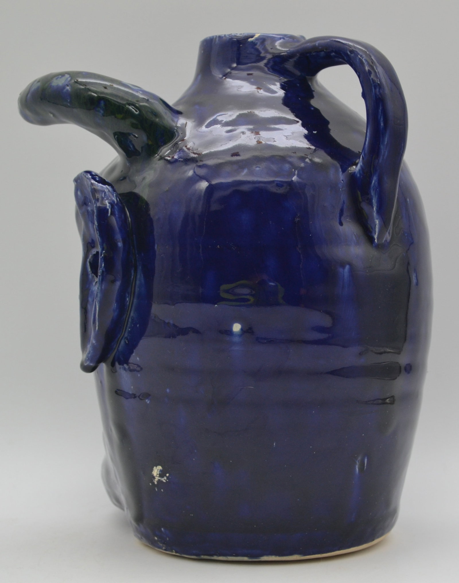 Extremely Rare Edwin Meaders Devil Face Jug - 5