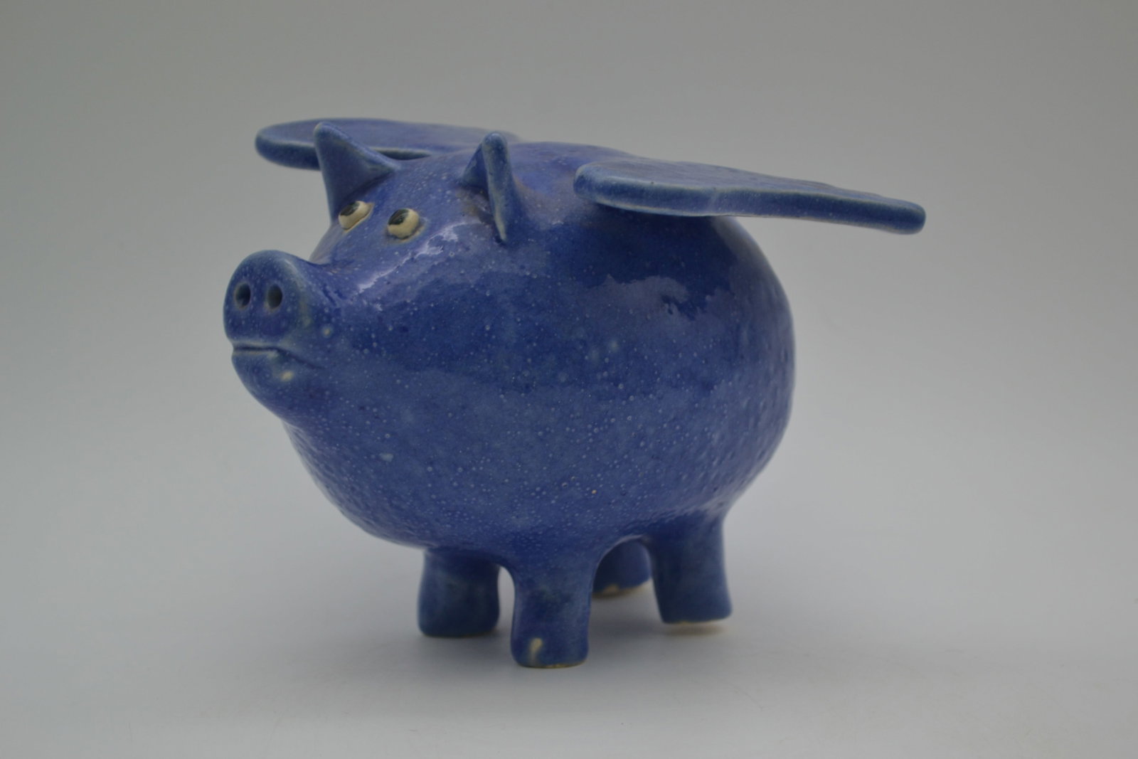 Ruby Meaders Angel Pig Figural - 4