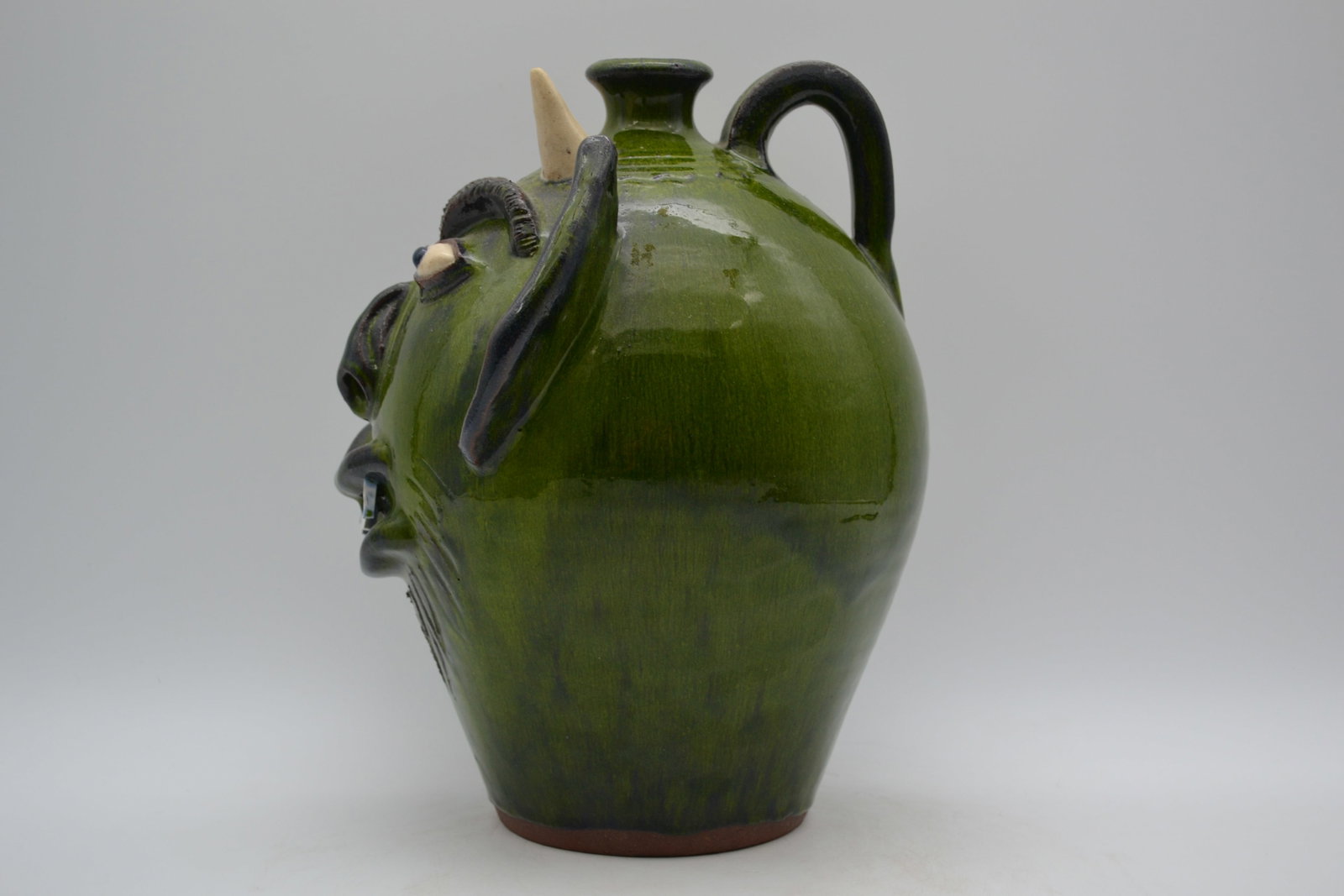A.V. Smith Devil Face Jug - 3