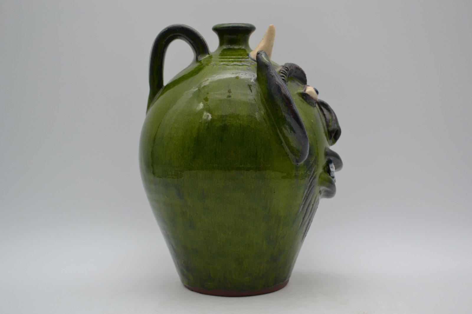 A.V. Smith Devil Face Jug - 5
