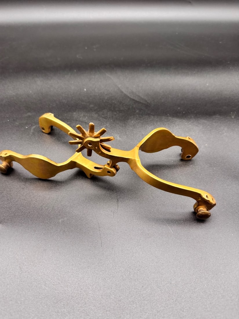 Vintage Brass Spur Set - 3