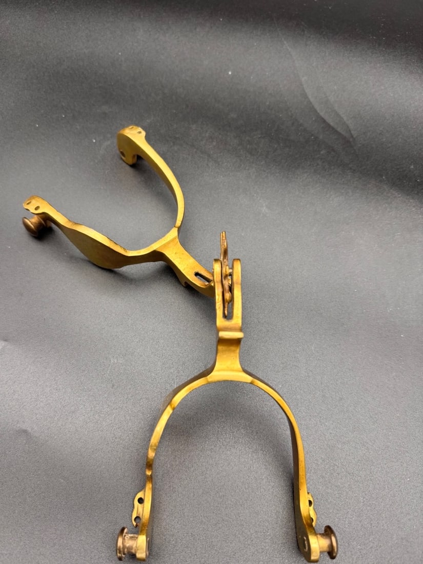 Vintage Brass Spur Set - 4