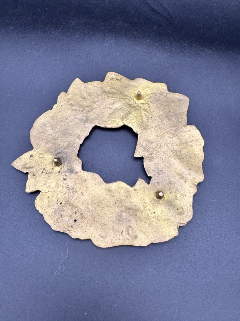 Brass Wreath Trivet - 2