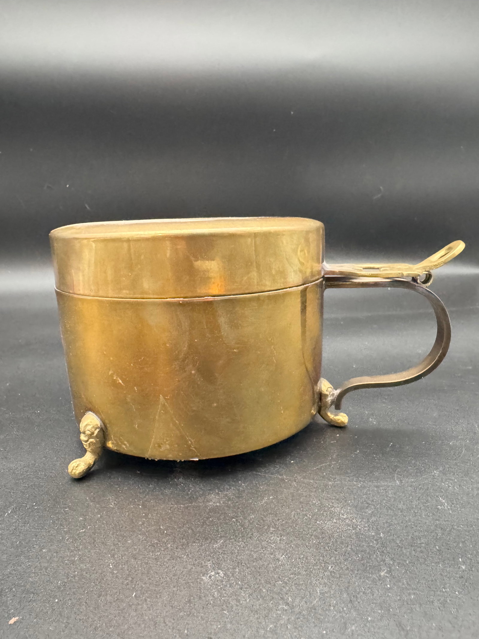 Brass Pot / Wine Cooler/ Trinket Box with Lid - 2