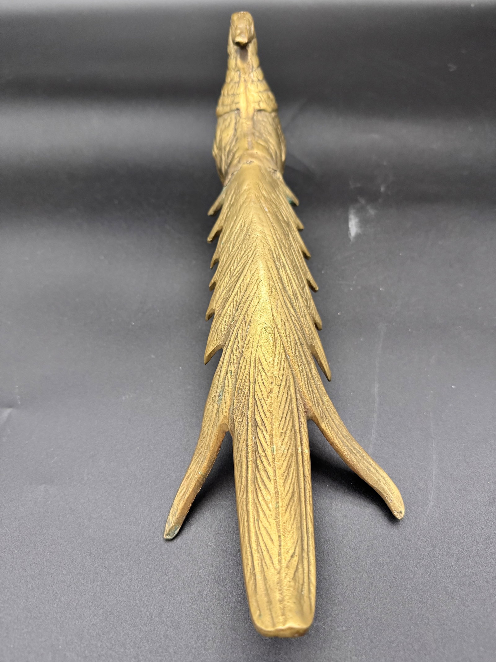 Vintage Brass Pheasant - 4