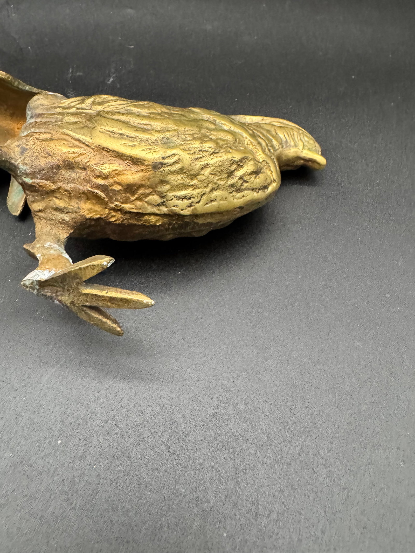 Vintage Brass Pheasant - 6