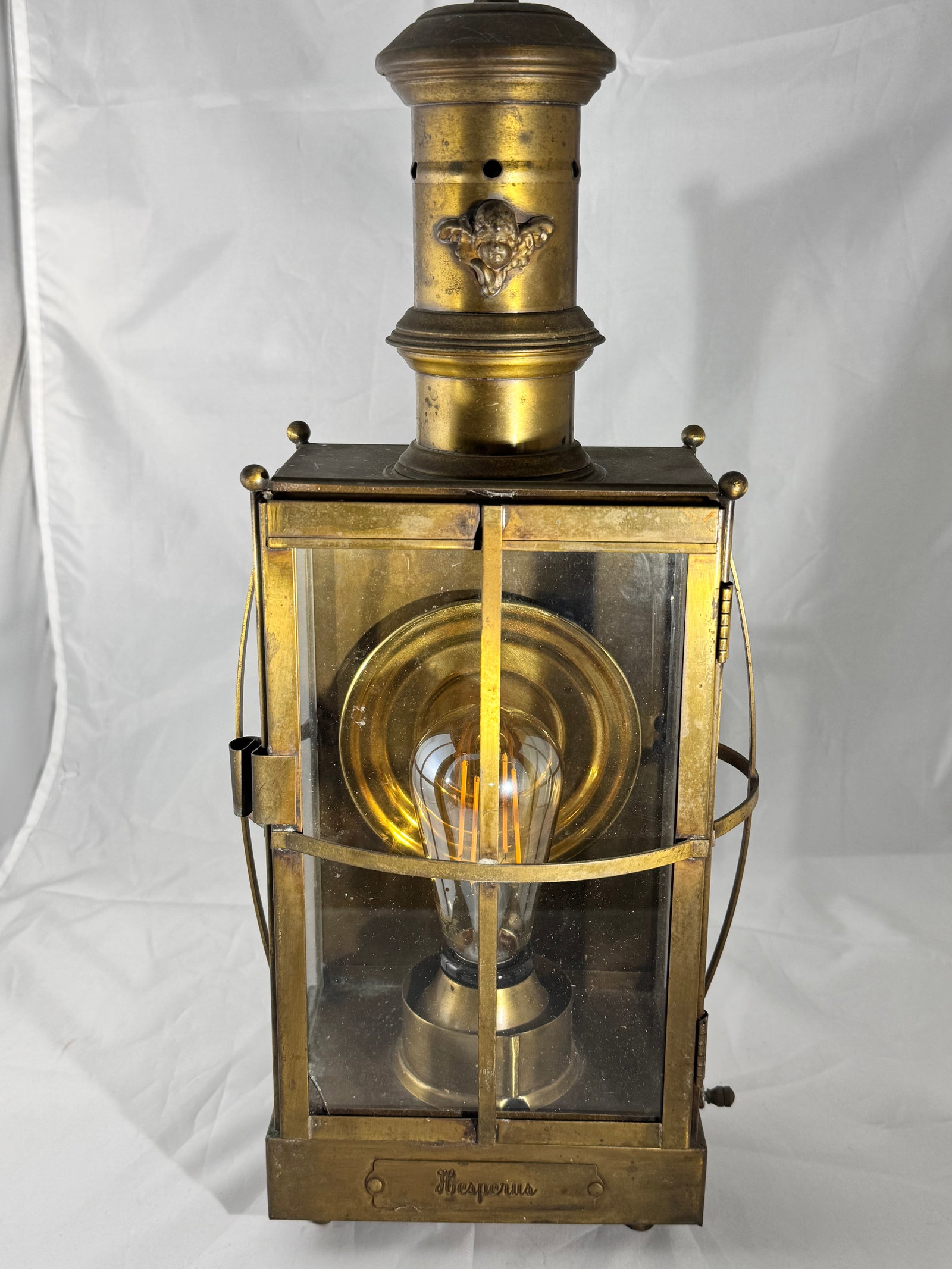 Brass Oil Lamp Conversion (1 of 1)