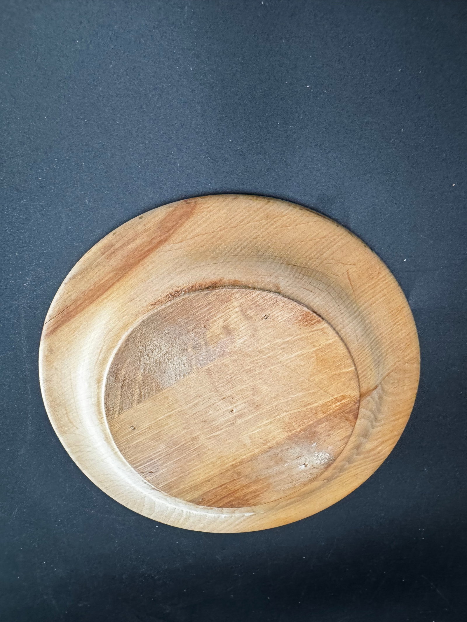 Hand Painted Wood Dish - 6
