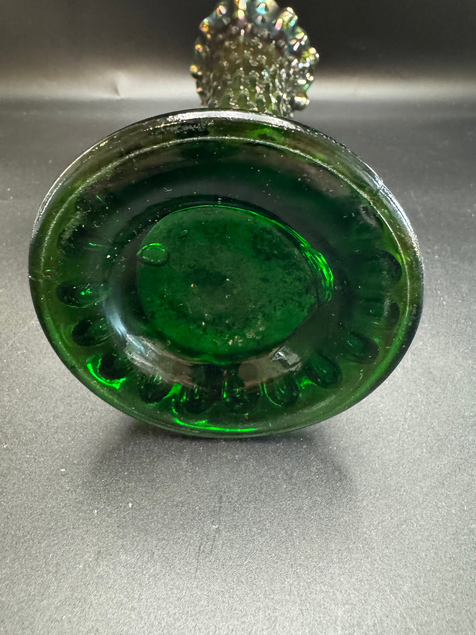 Fenton "Rustic" Carnival Glass Vase - 4