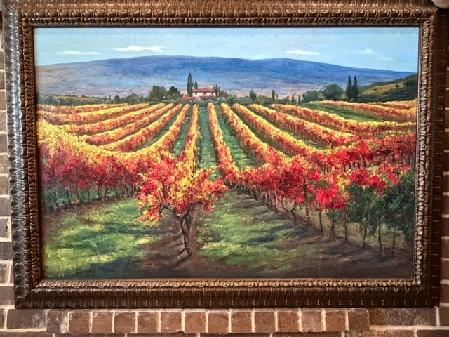 Jennifer Vranes Vineyard Large Painting (1 of 18)