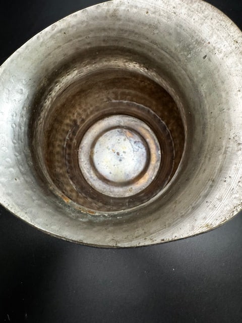 Vintage Hammered Copper Pitcher - 5