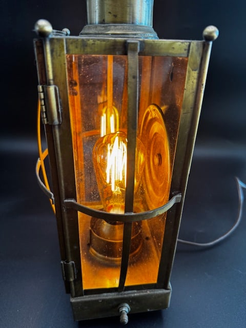 Brass Ship Nautical Lamp - 11