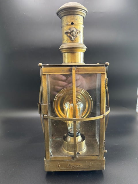Brass Ship Nautical Lamp - 2