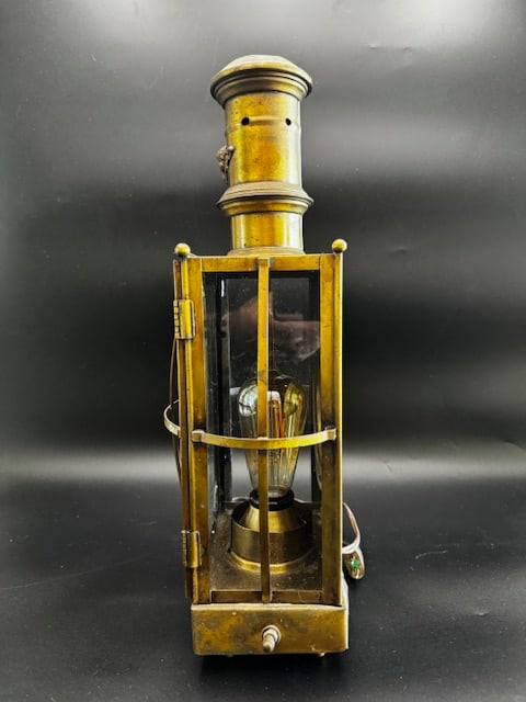 Brass Ship Nautical Lamp - 5