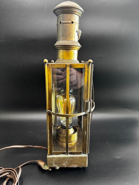 Brass Ship Nautical Lamp - 8