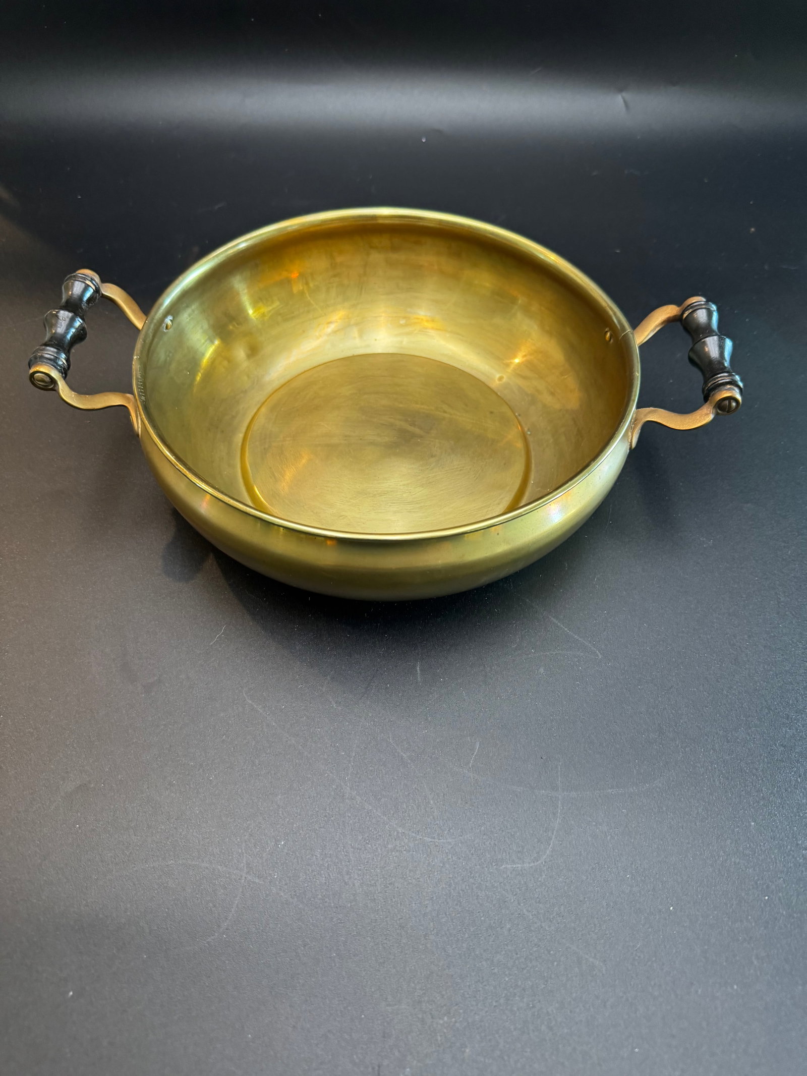 19th Century Continental Brass Basin - 2