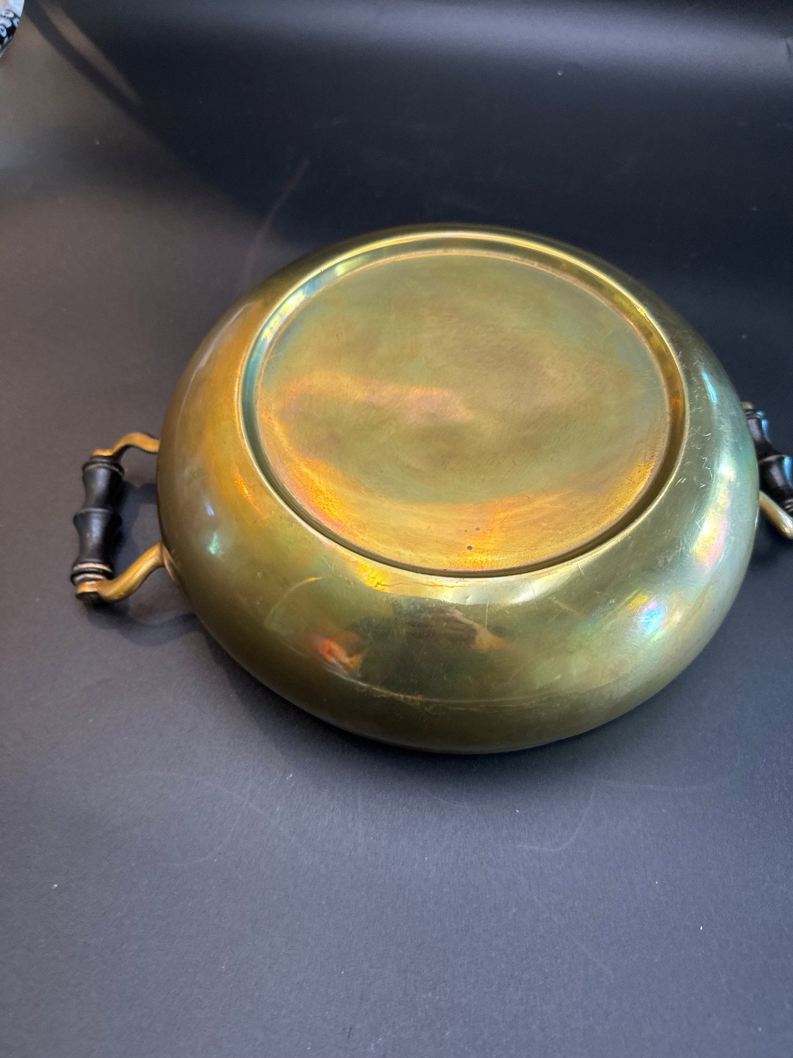 19th Century Continental Brass Basin - 4