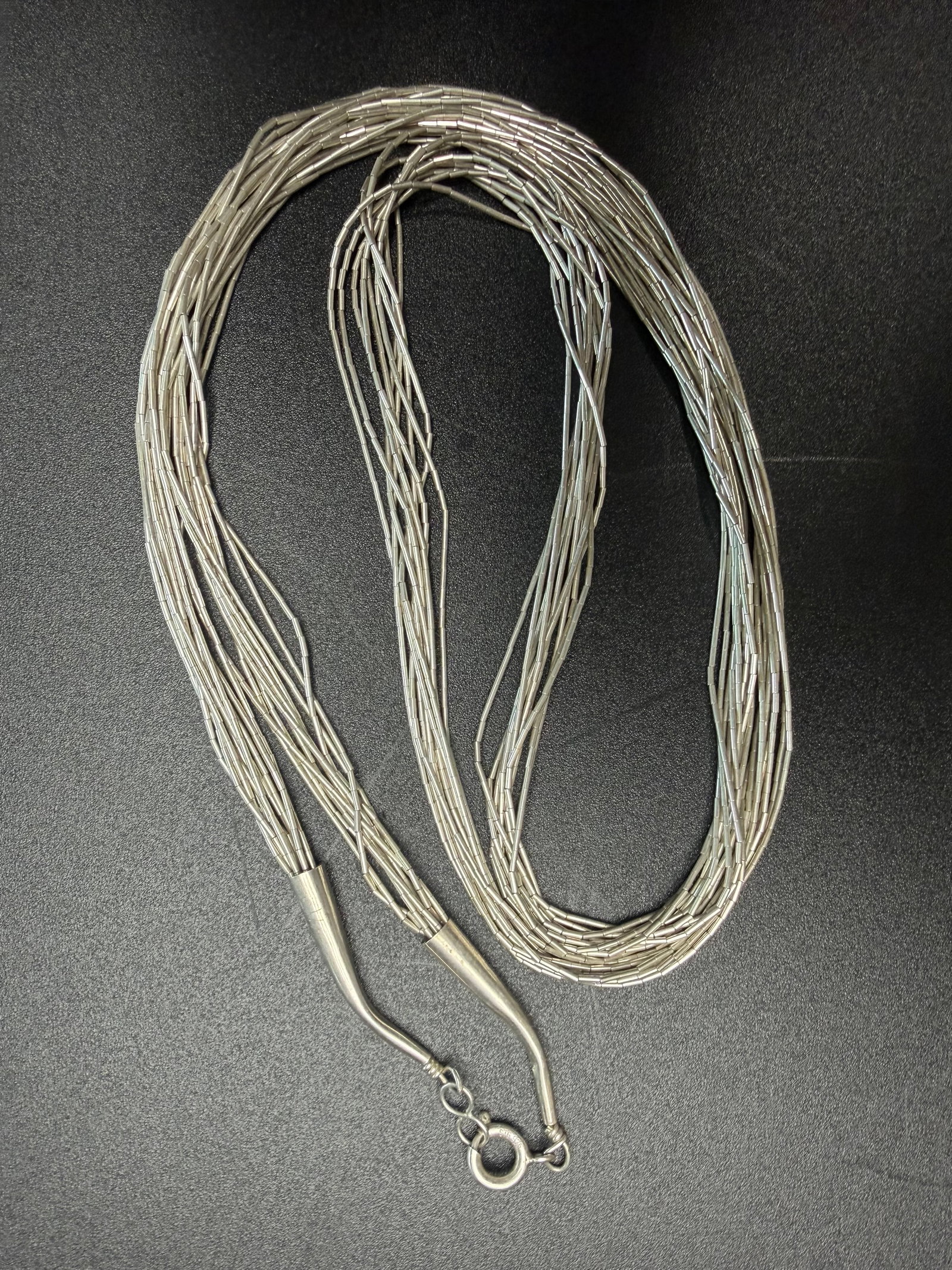 Liquid Silver Liquid Necklace - 2